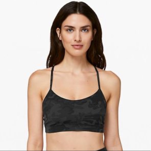 lululemon athletica Other - NWT Lululemon Flow Y Bra Nulu in Camo Print